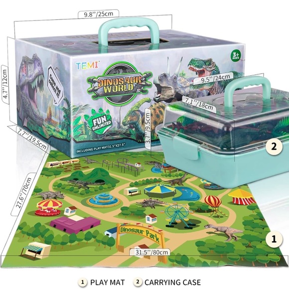 Kids Dinosaur play set - Picture 6 of 12